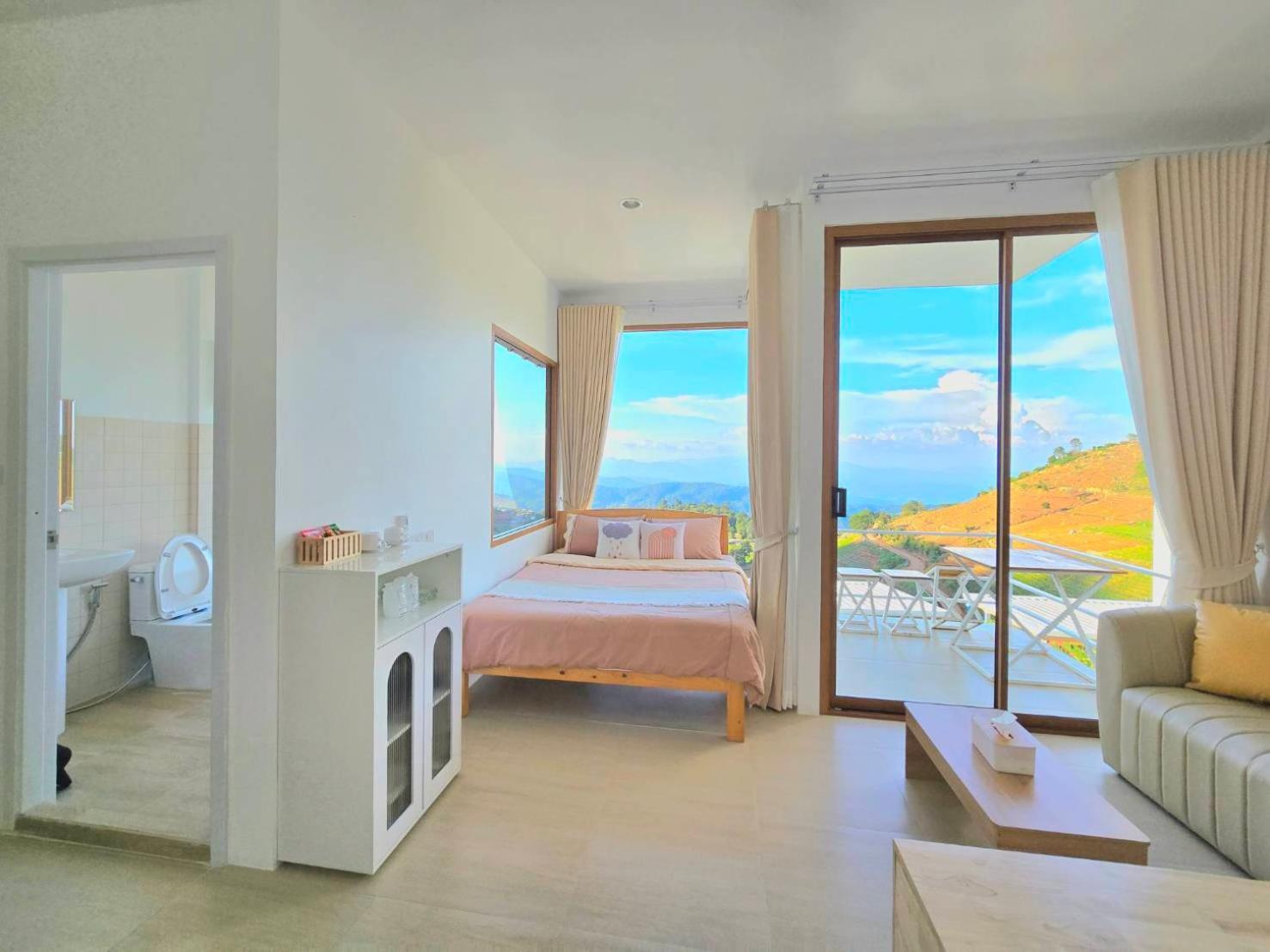Ferienwohnung ม่อนชาพาเพลิน ม่อนแจ่ม Monchapaplearn Monjam Mon Jam Exterior foto