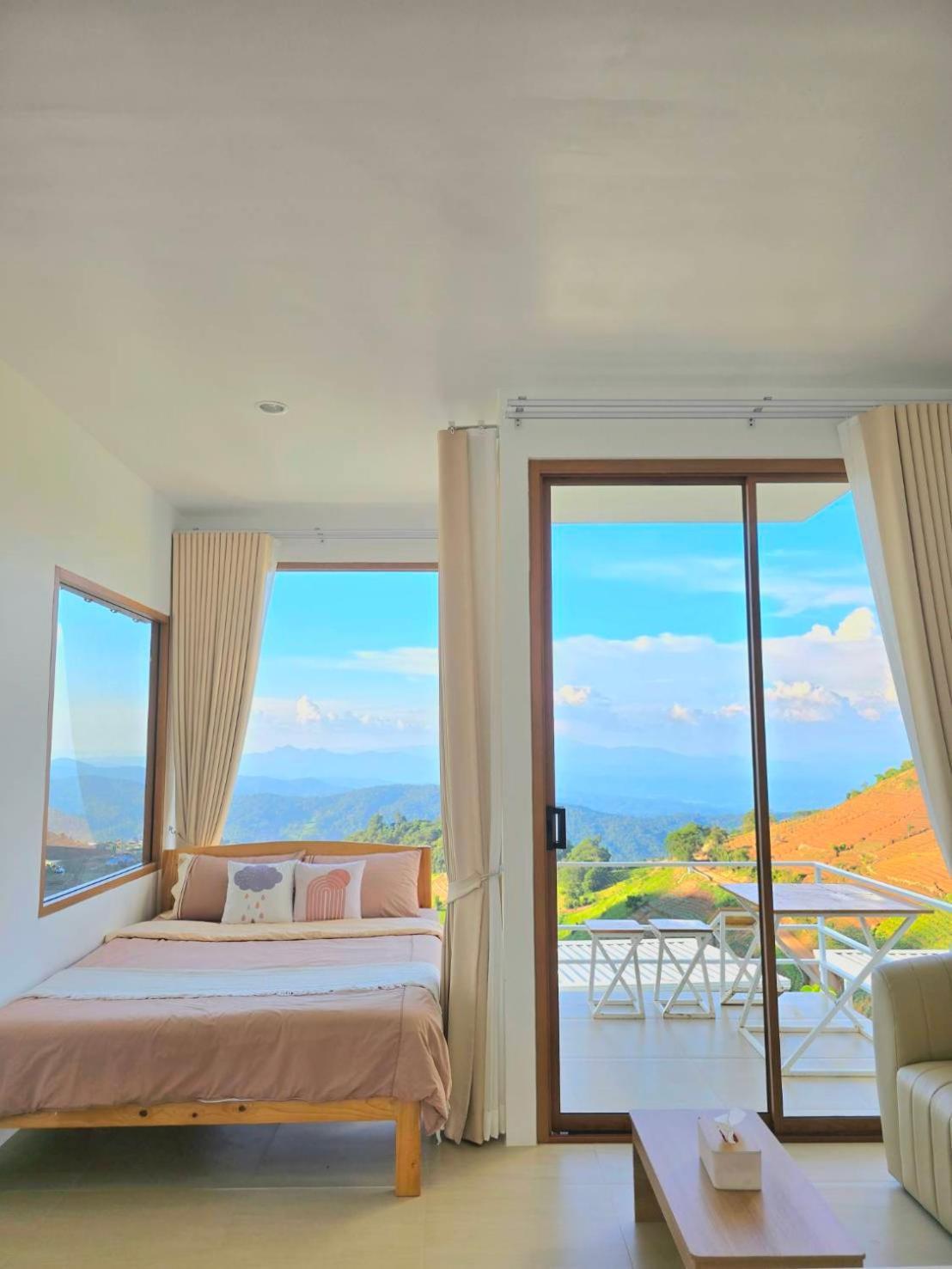 Ferienwohnung ม่อนชาพาเพลิน ม่อนแจ่ม Monchapaplearn Monjam Mon Jam Exterior foto